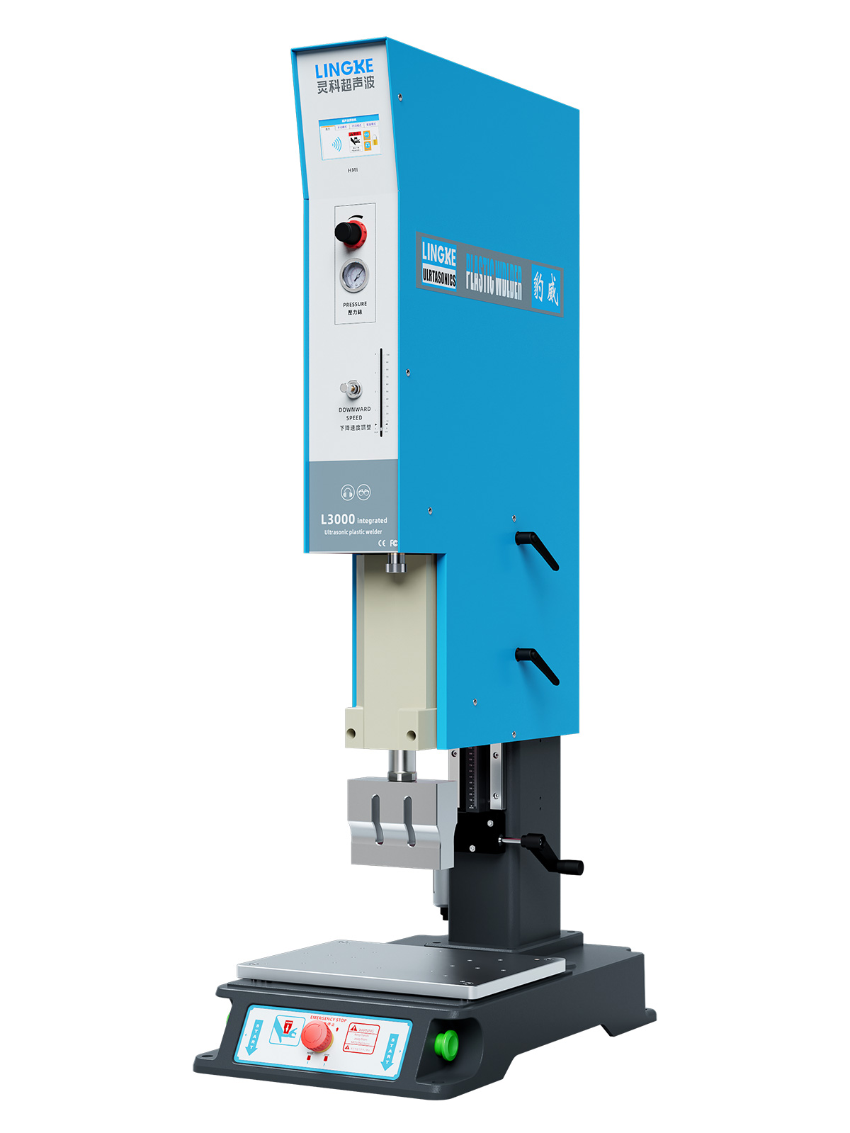 灵科超声波塑料焊接机 20kHz-3000W L3000 PW 数字 灵科超声波塑料焊接机 20kHz-3000W L3000 PW 数字