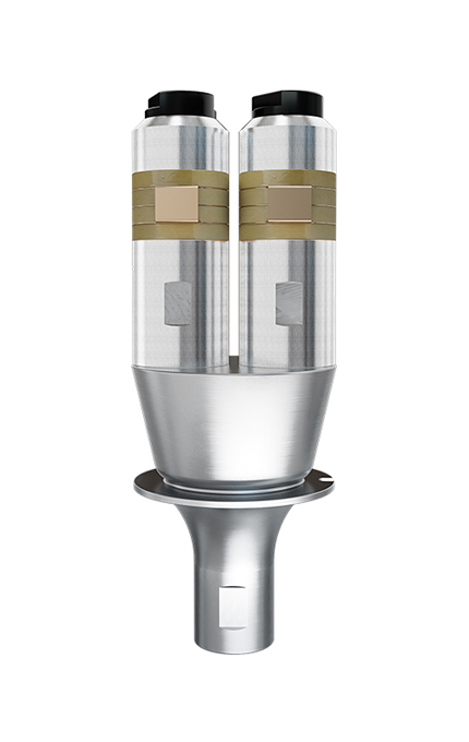 15kHz-4200W 智鹏换能器 双柱直筒(银黄) 15kHz-4200W 智鹏换能器 双柱直筒(银黄)